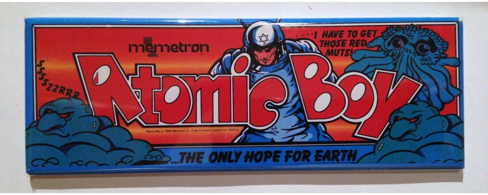 Atomic Boy - Marquee - Magnet - Memetron